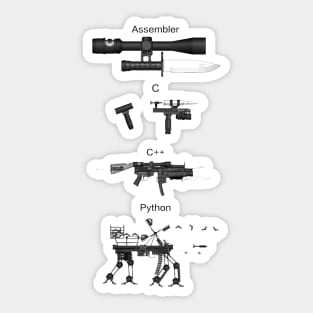 I am a Python Developer Sticker